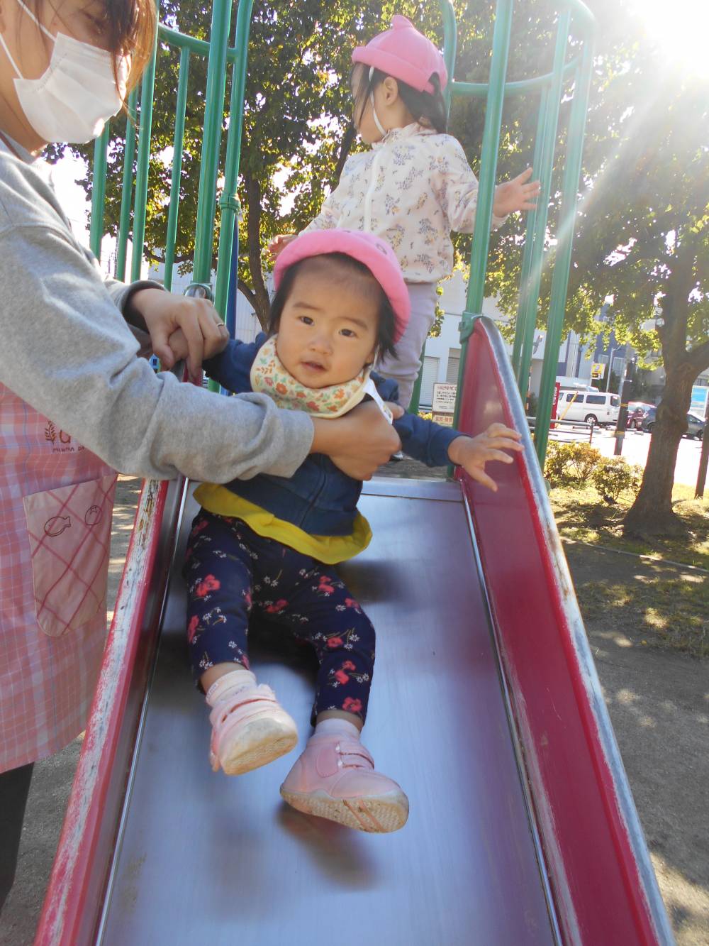 ちゅーりっぷ組🌷公園で遊んだよ‼