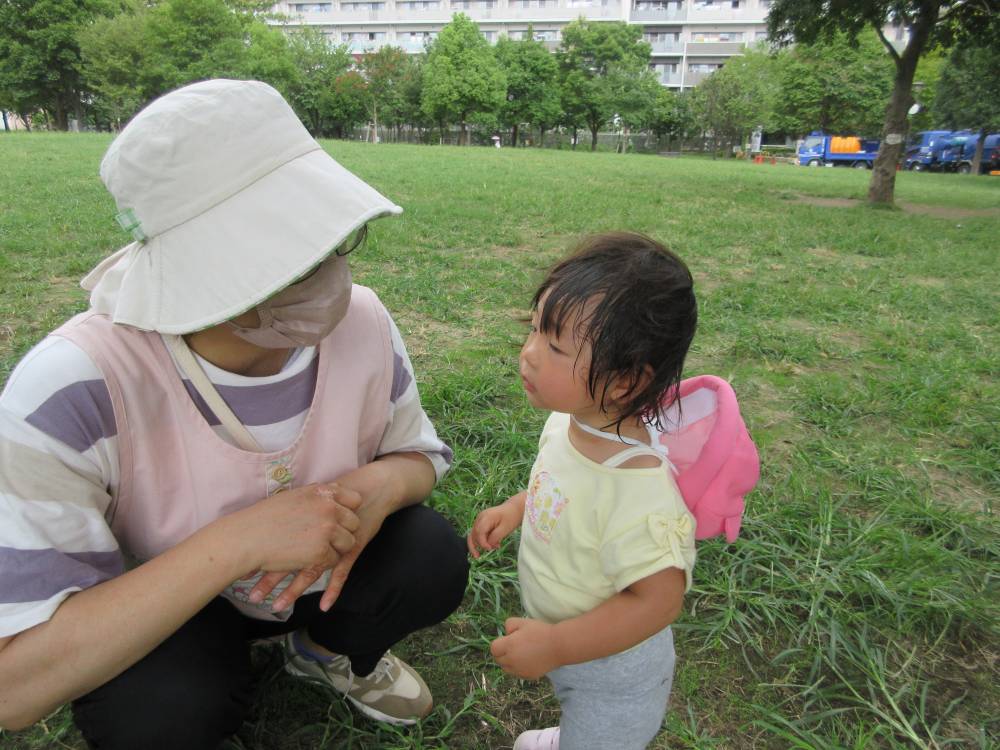 お砂遊び☺たんぽぽ組🌼ちゅーりっぷ組🌷