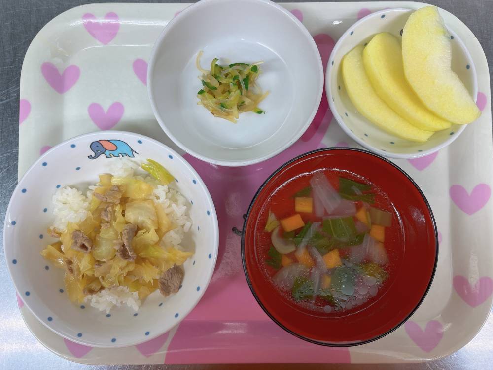 🍃今日の給食🍃