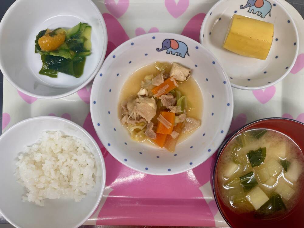 🍃今日の給食🍃