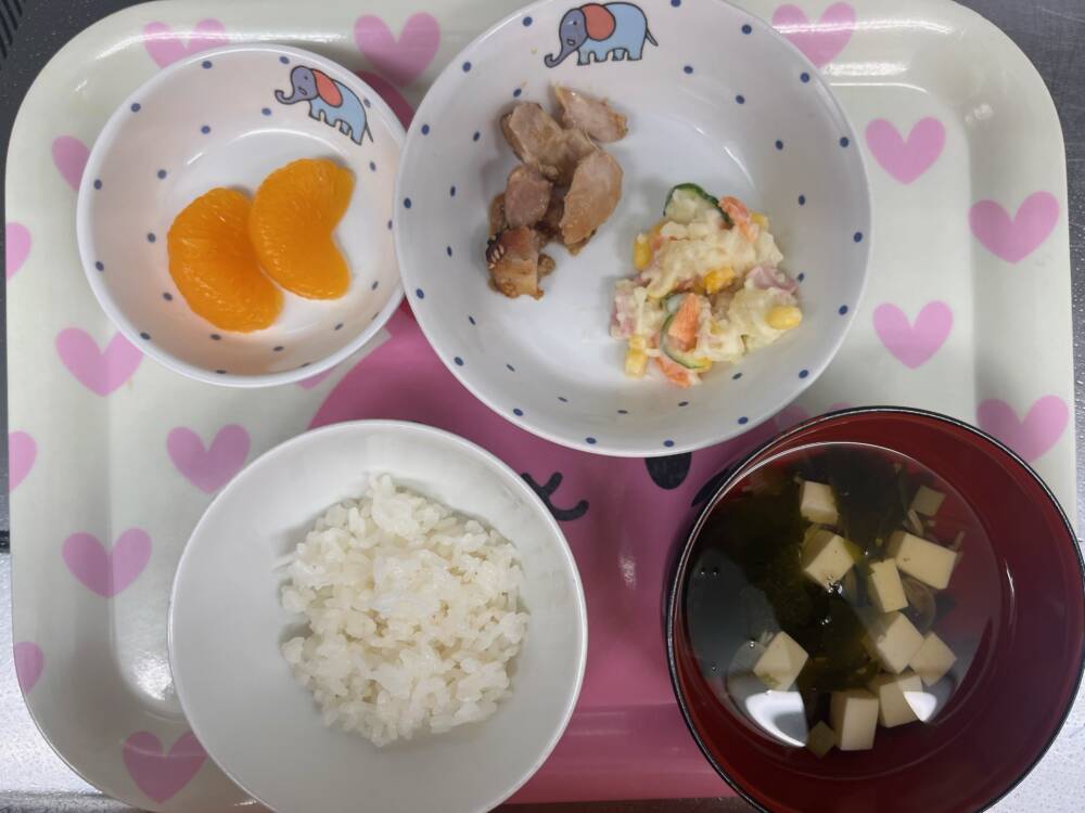 🍃今日の給食🍃