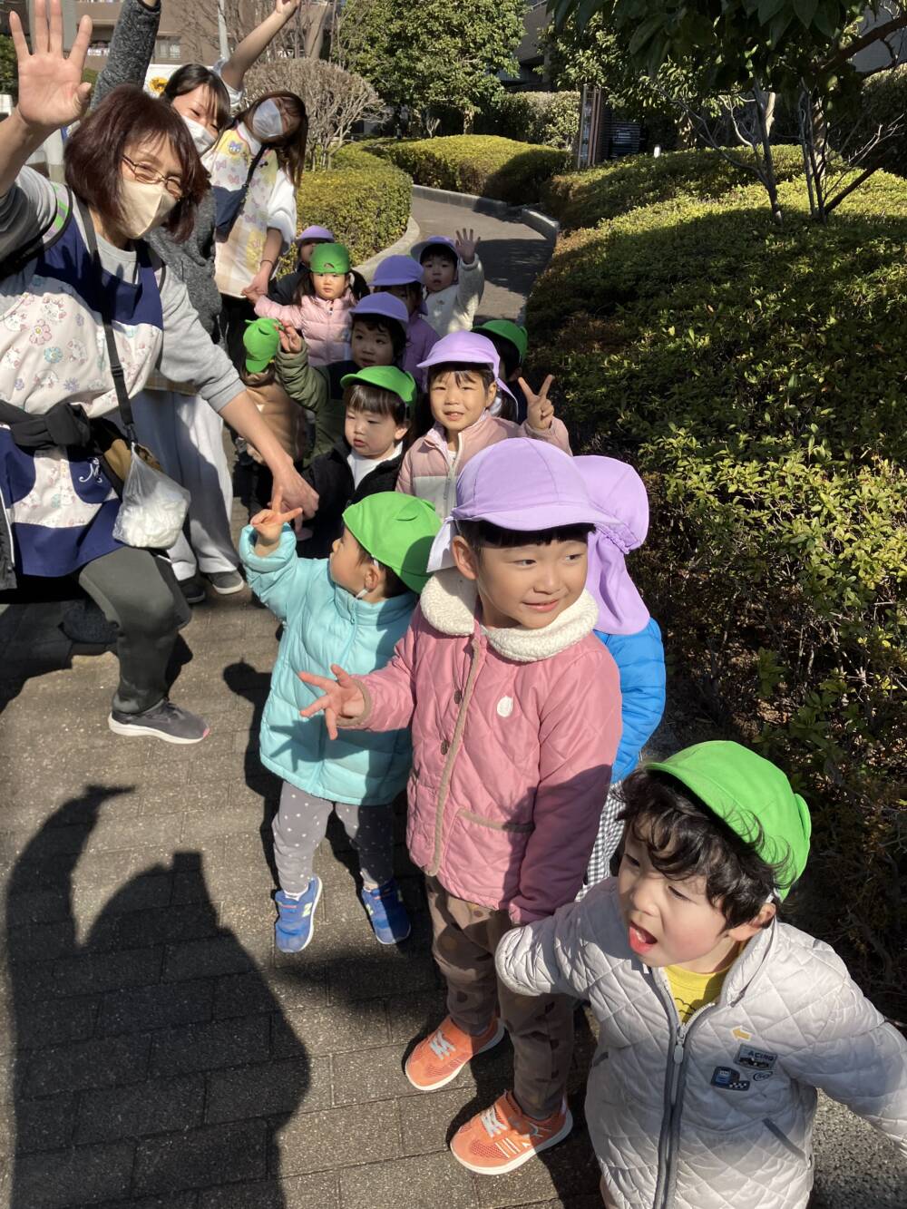 たんぽぽ☆さくら合同散歩