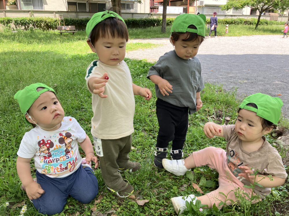 公園で遊んだよ♪たんぽぽ組
